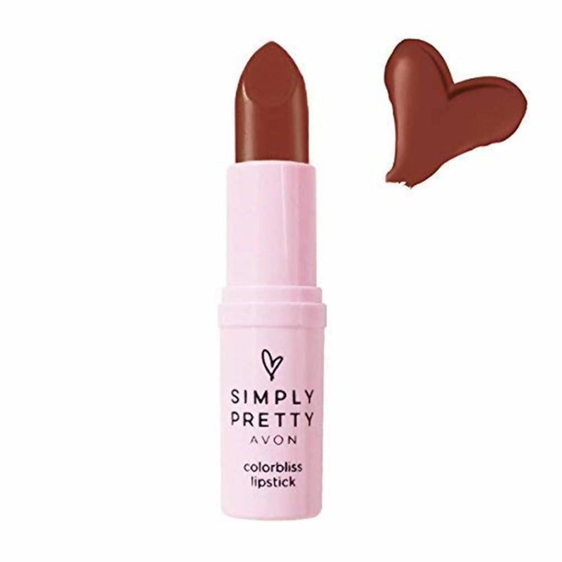 Avon Simply Pretty Colorbliss Lipstick - Milk Chocolate - Distacart
