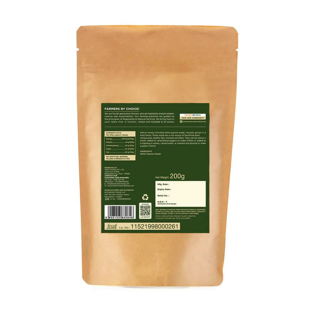 Two Brothers Organic Farms Sesame Seeds - Distacart