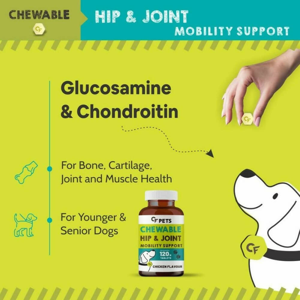 Carbamide Forte Pets Chewable Hip and Joint Tablets - Distacart
