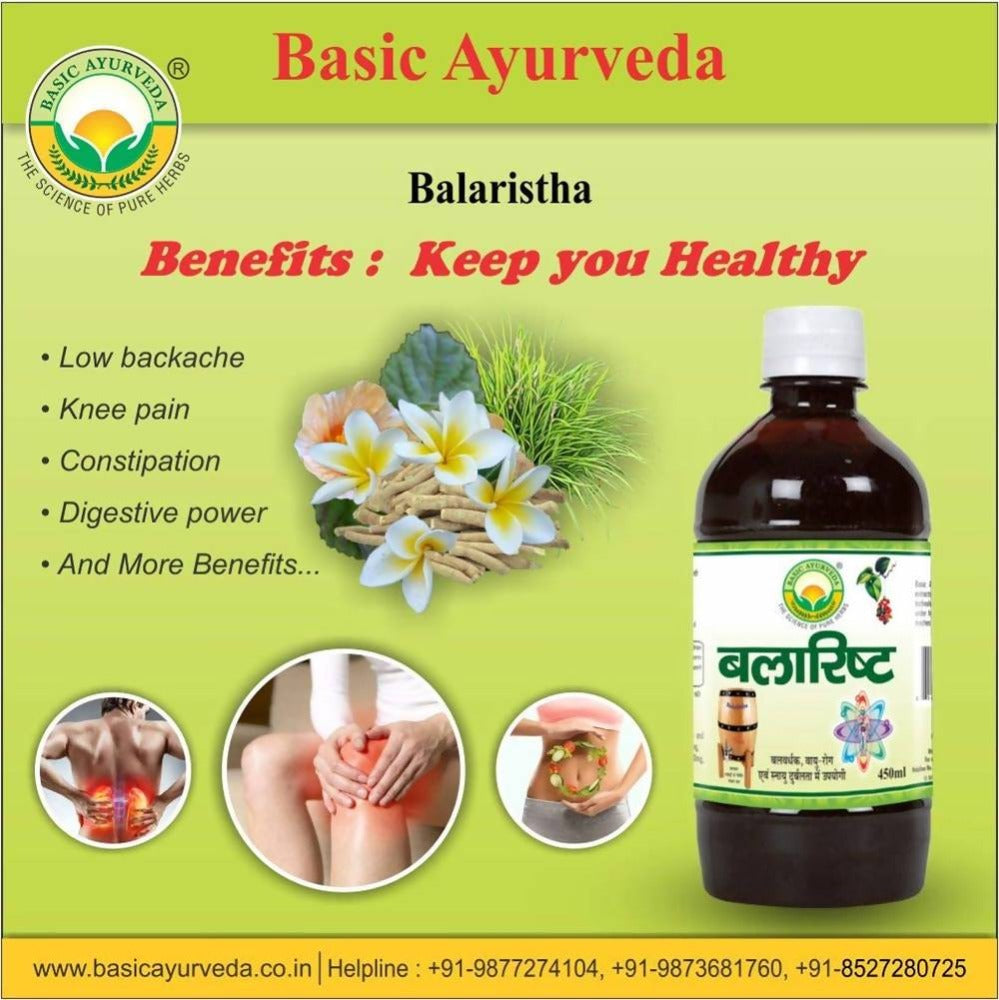 Basic Ayurveda Balaristha Benefits