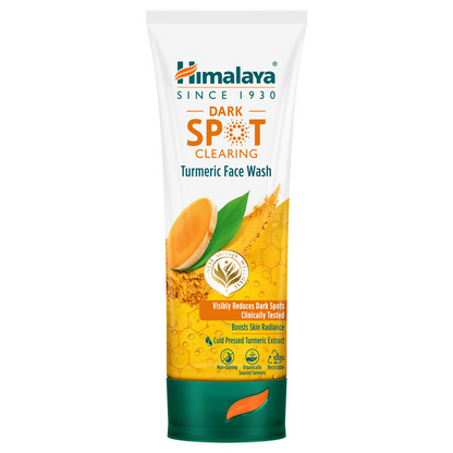 Himalaya Herbals Dark Spot Clearing Turmeric Face Wash - Distacart