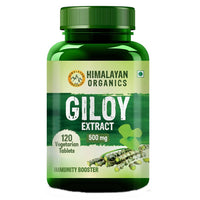 Thumbnail for Himalayan Organics Giloy Extract 500 mg Tablets