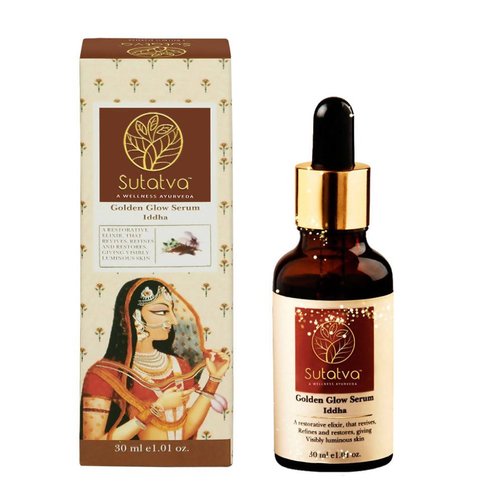 Sutatva Golden Glow Face Serum - Distacart