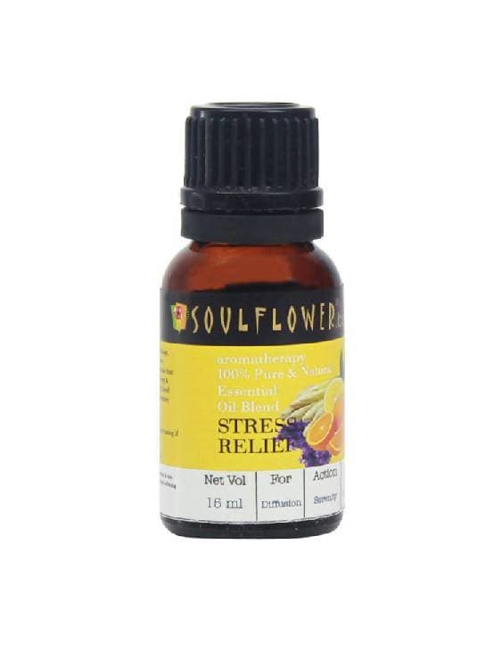 Soulflower Stress Relief Essential Oil - Distacart