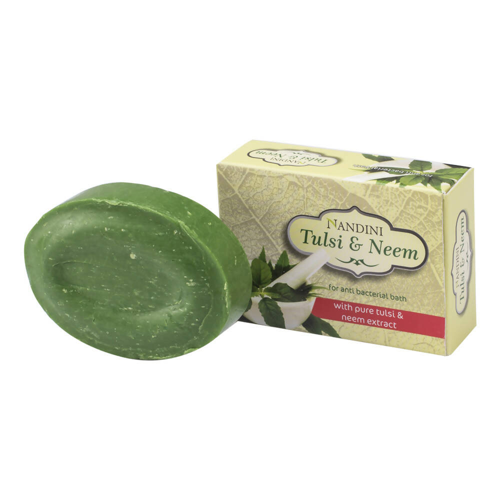 Nandini Herbal Tulsi And Neem Soap - Distacart