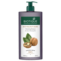Thumbnail for Biotique Advanced Ayurveda Bio Walnut Bark Volumizing Shampoo For Fine & Thinning Hair 650Ml