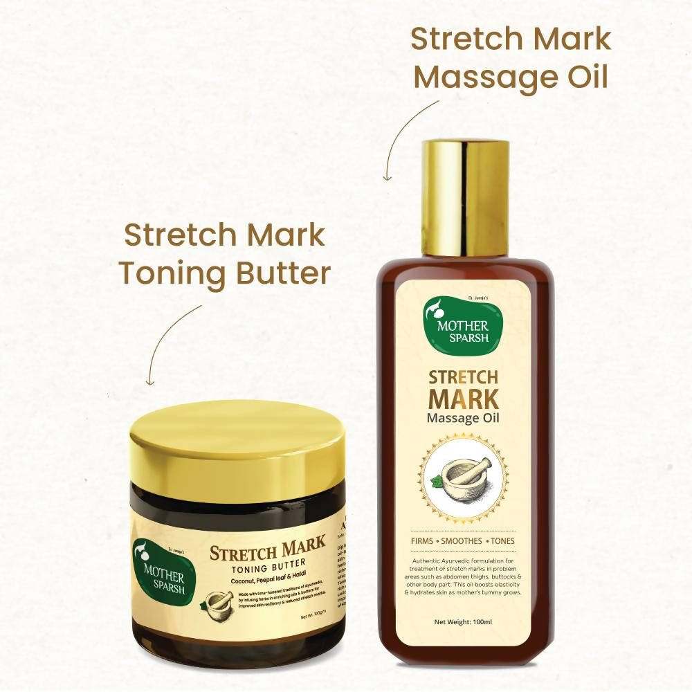Mother Sparsh Stretch Mark Repair & Body Toning Kit