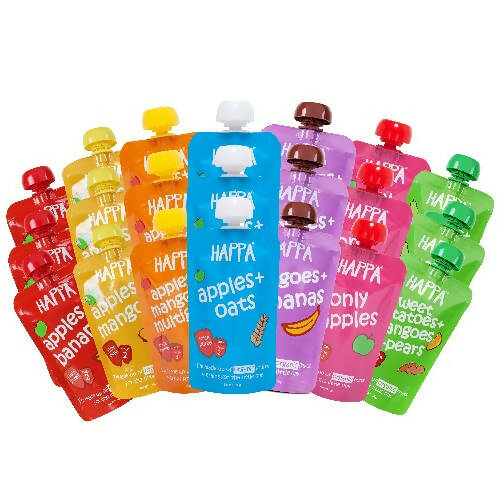 Buy Happa Organic Food Saver Pack for Little one Online at Low Prices