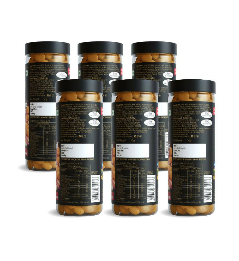 Eatopia Superfoods Jowar Puffs - Yummy Indian Masala - Distacart