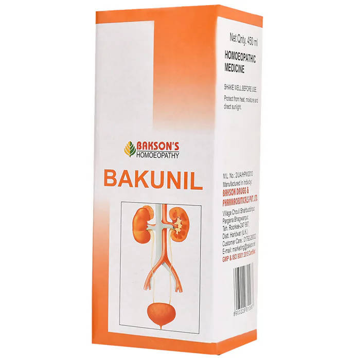 Bakson's Homeopathy Bakunil Syrup - Distacart