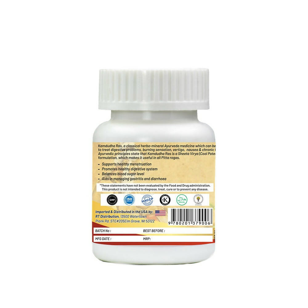 Life Aveda Kamdudha Ras Tablets - Distacart