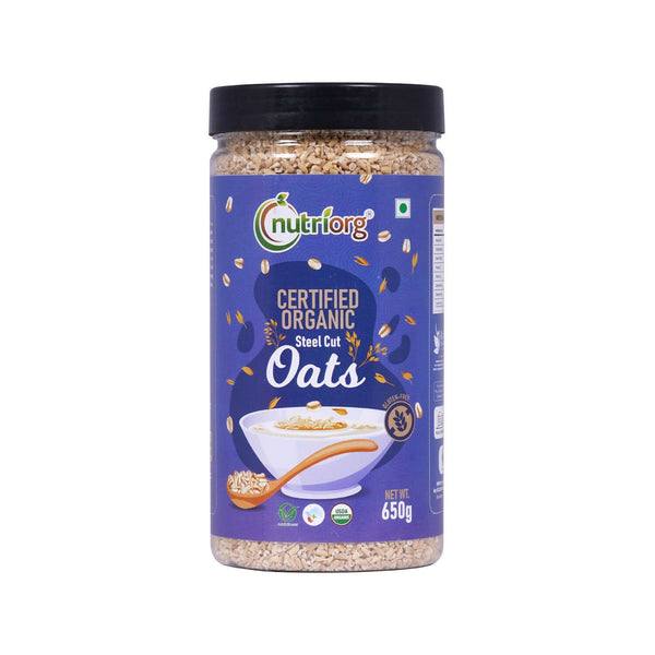 Nutriorg Certified Organic Steelcut Oats - Distacart