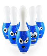 Thumbnail for Sardar Ji Ki Dukan Plastic Big Size Bowling Set Game For Kids And Adult, 6 Pins 1 Large Balls (Multicolor), Standard - Distacart