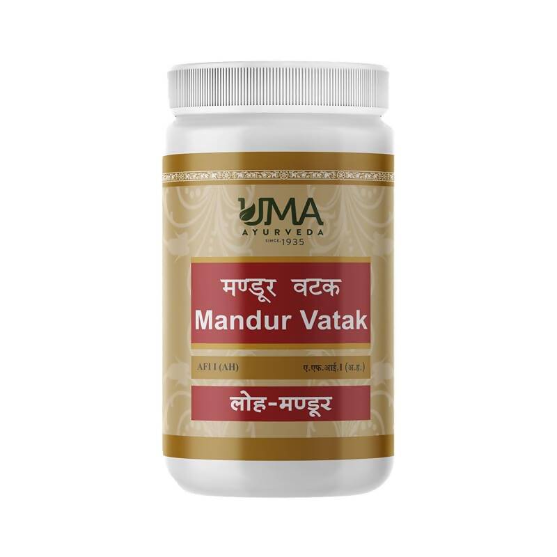 Uma Ayurveda Mandur Vatak Tablets - Distacart