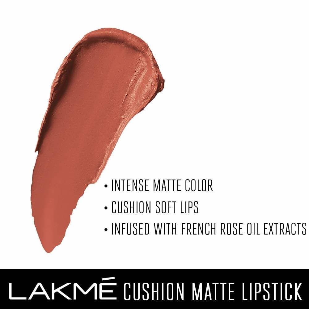 Lakme Cushion Matte Lipstick - Pink Blush
