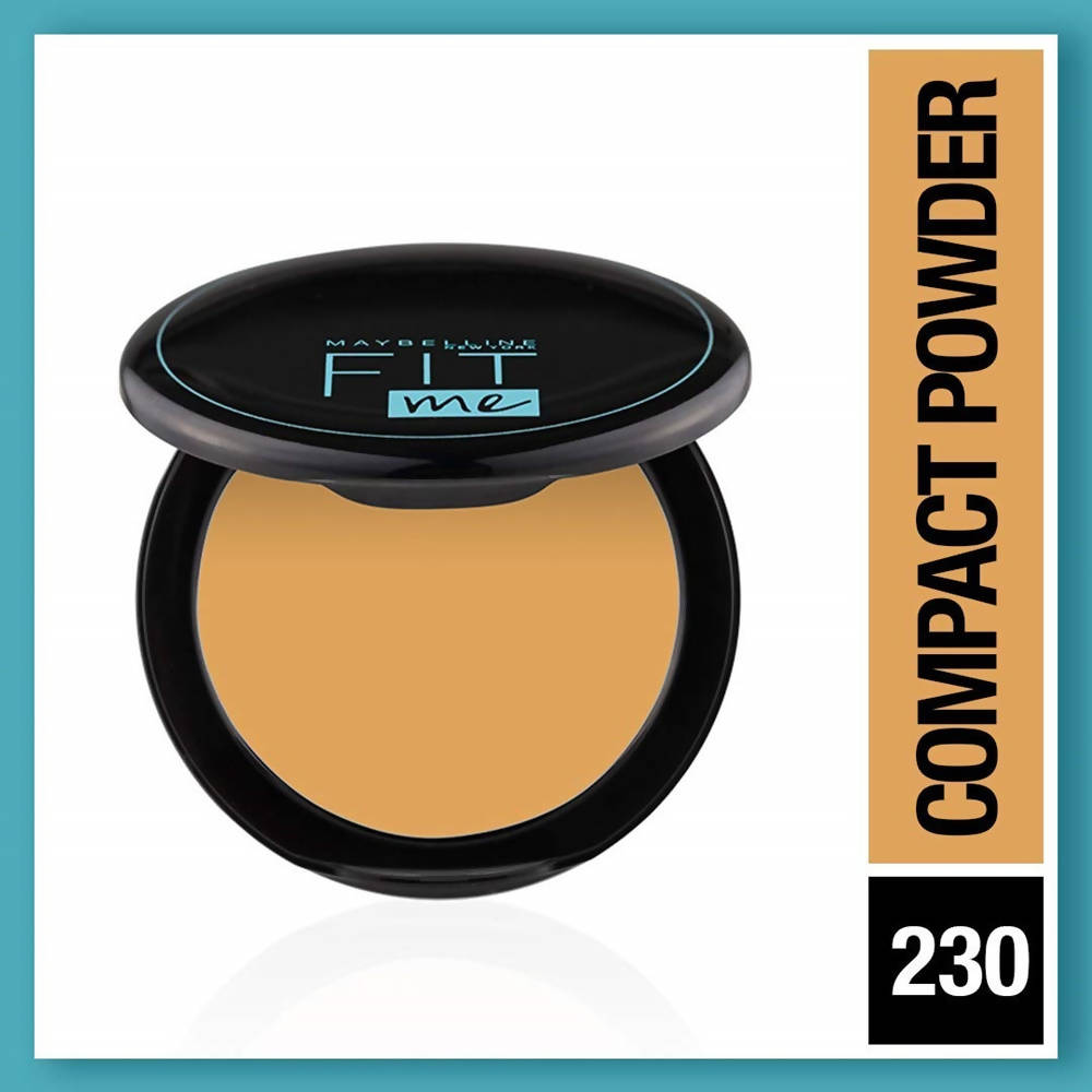 Maybelline New York Fit Me 12Hr Oil Control Compact, 230 Natural Buff (8 Gm) - Distacart