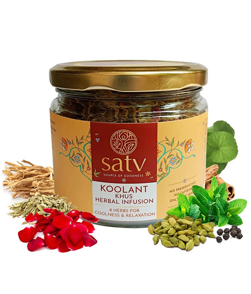 Satv Koolant Khus Herbal Infusion Tea - Distacart