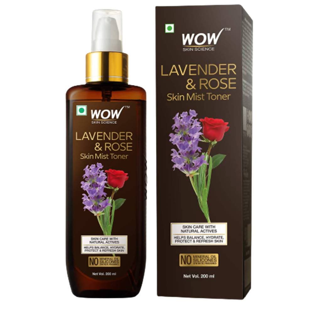 Wow Skin Science Lavender & Rose Skin Mist Toner - 200 ml
