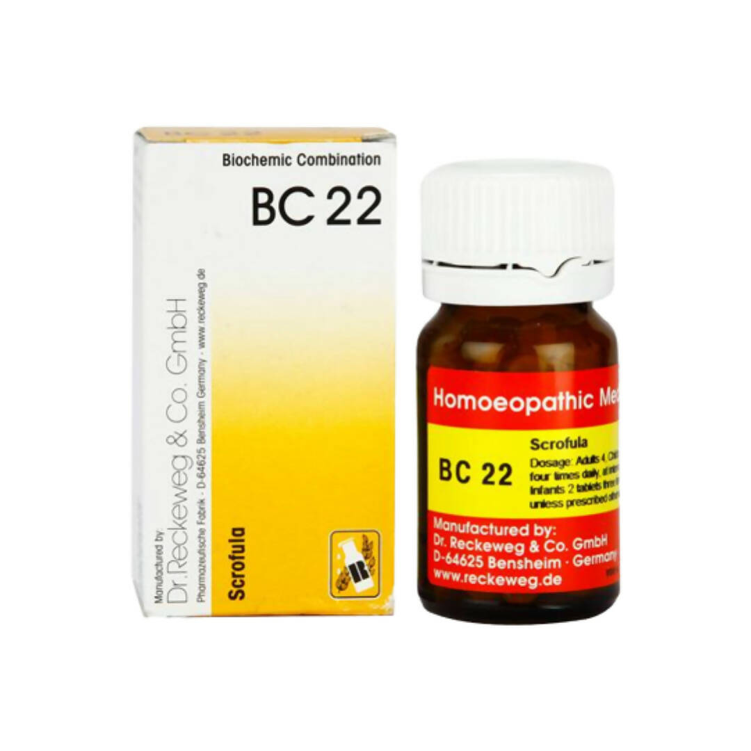 Dr. Reckeweg Bio-Combination 22 (BC 22) Tablets - Distacart