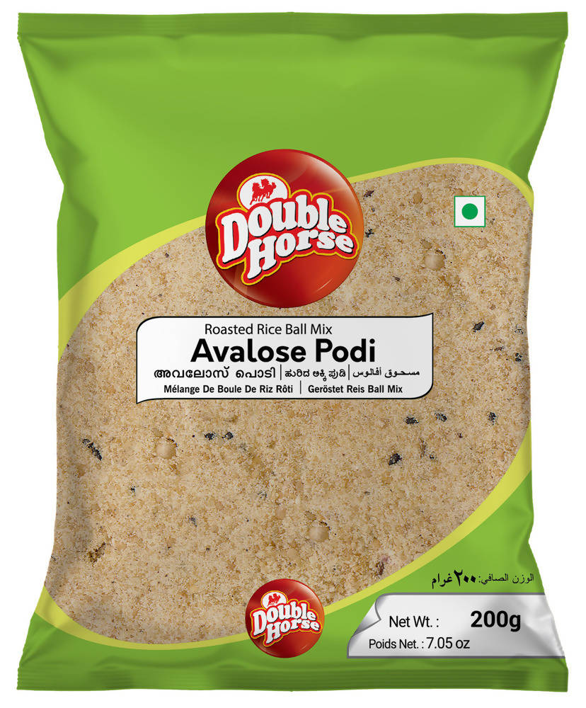 Double Horse Avalose Podi | Roasted Rice Ball Mix