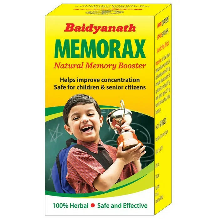 Baidyanath Kolkata Memorax Tablets - Distacart