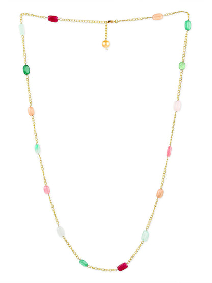Women's Gold-Plated Chain - Ruby Raang - Distacart