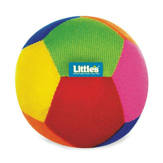 Little's Soft Plush Baby Ball With Rattle Sound Multicolor - Distacart
