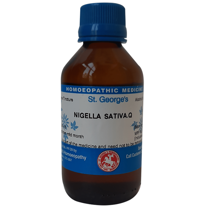 St. George's Homeopathy Nigella Sativa Mother Tincture Q - Distacart