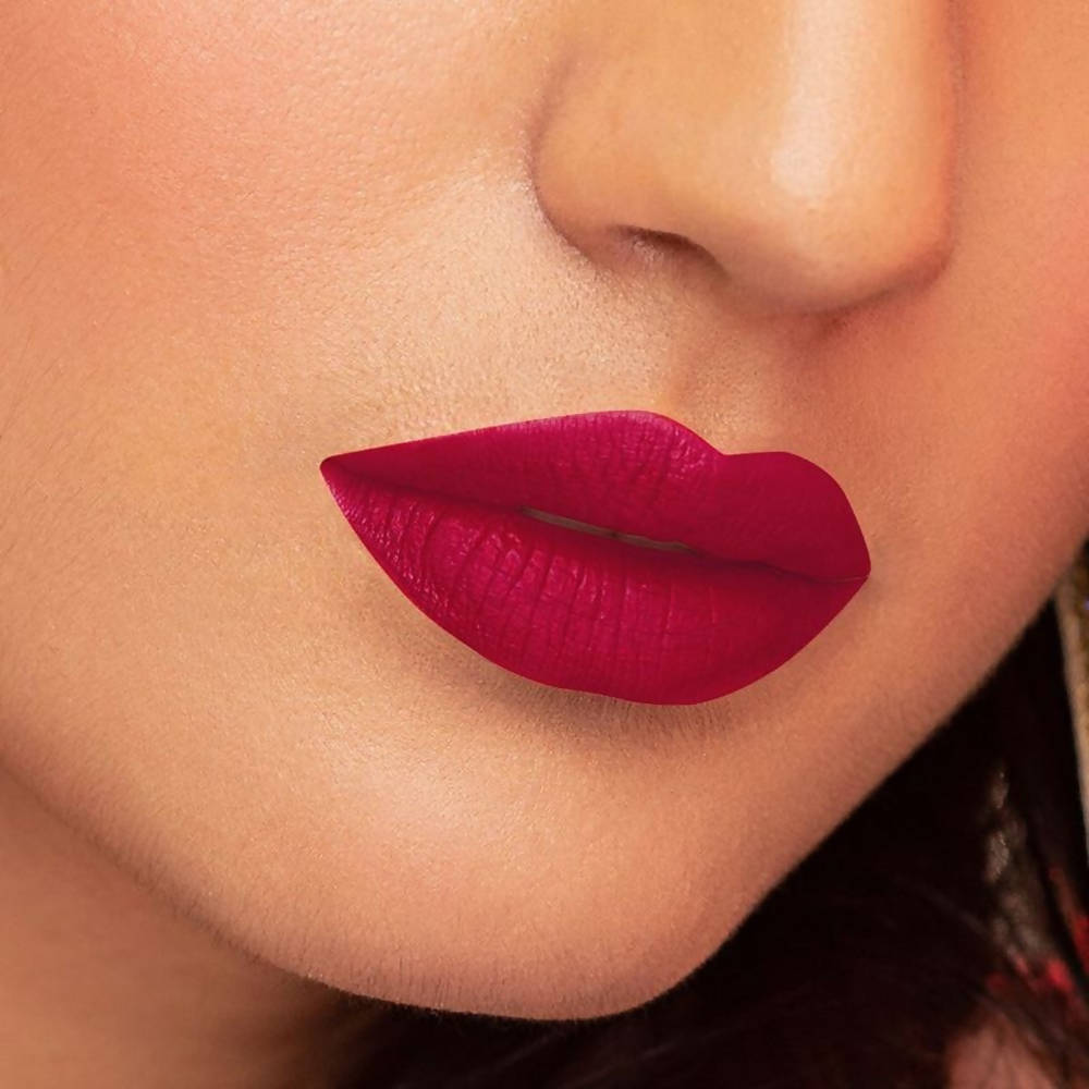Manish Malhotra Liquid Matte Lipstick - Rumor Has It - Distacart