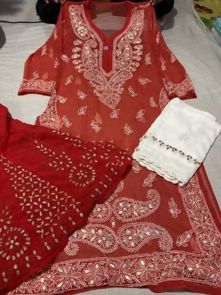 Arfa Fashion House New Collection Of Chikankari Gota Patti Lovers - Distacart