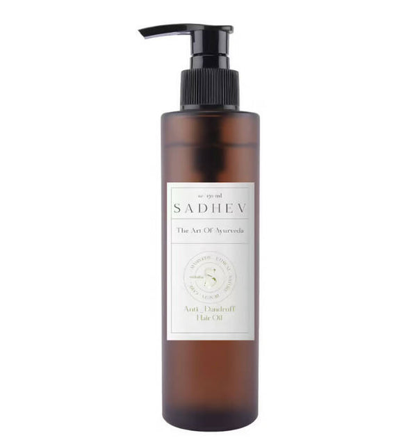 Sadhev Ayurvedic Anti-Dandruff Oil - Distacart