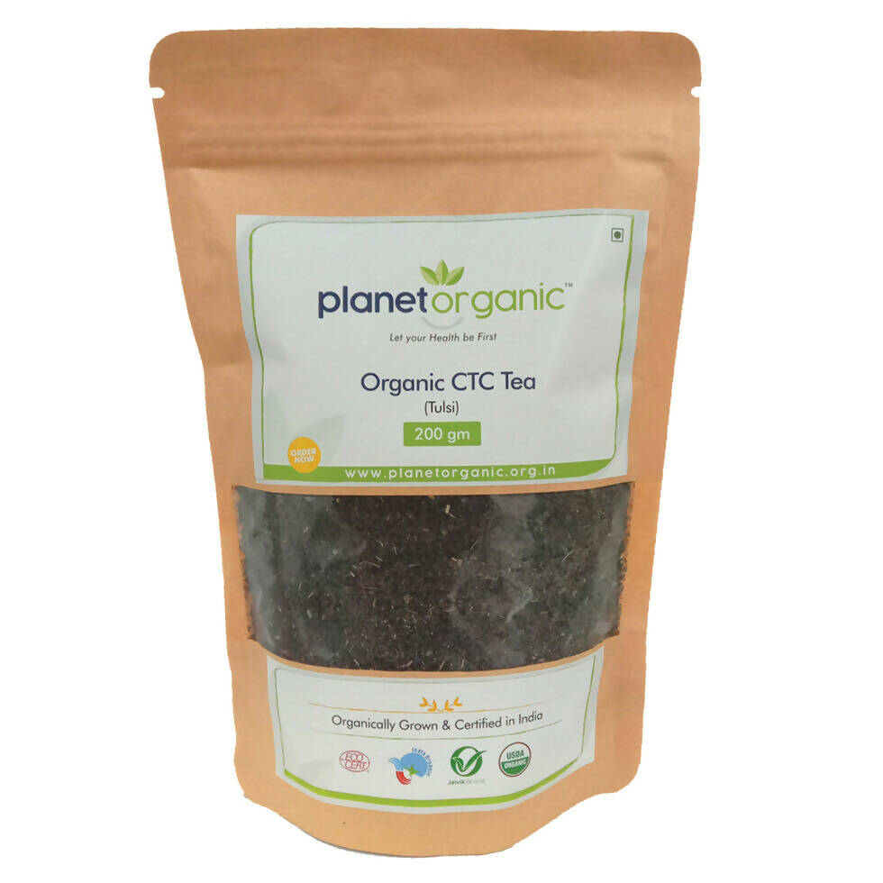 Planet Organic CTC Tea (Tulsi) - Distacart