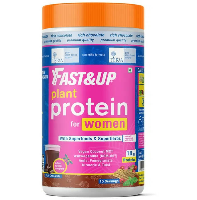 Fast&Up Plant Protein for Women with Superfoods & Superherbs - Distacart
