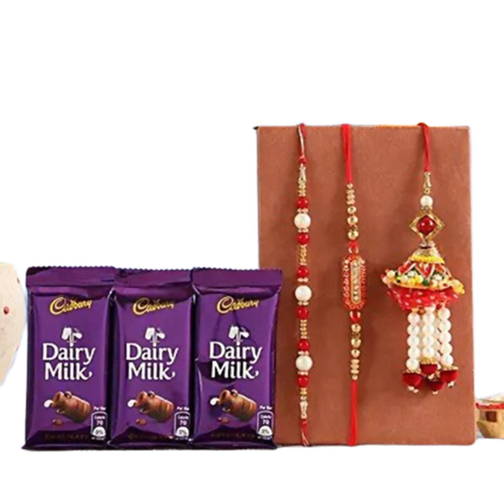 Rakhi Lumba Set & Dairy Milk