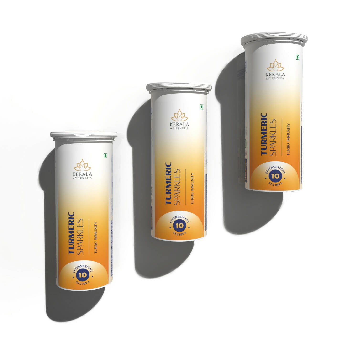 Kerala Ayurveda Turmeric Sparkles Tablets - Distacart