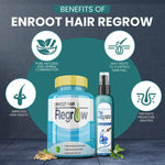 Thumbnail for Divya Shree Enroot Hair Regrow Capsule & Oil Nourish & Cleanse Hair Kit - Distacart