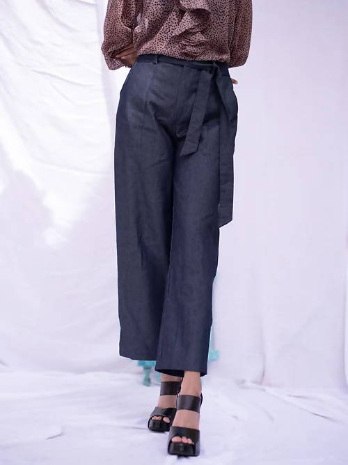 Diva Globe Denim Women Trouser - Distacart