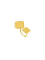 Thumbnail for NVR Women Gold-Plated Adjustable Finger Ring - Distacart