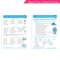 Thumbnail for Nigam My Blue Book of Primary School Grammar * Suffix, Prefix, Homophones, Sentences, Preposition, Adverbs, Verbs, Pronouns, Adjectives, Nouns - Distacart