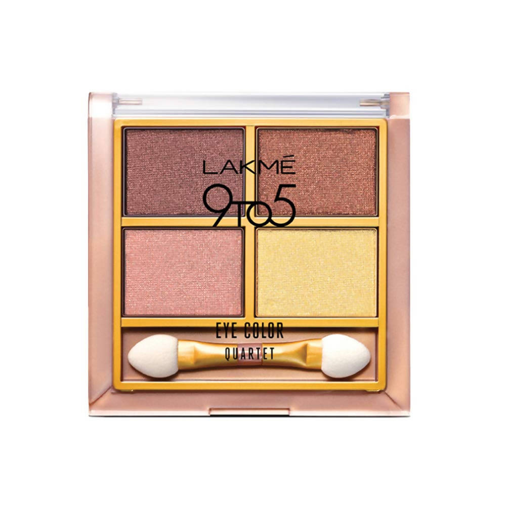 Lakme 9To5 Eye Color Quartet Eye Shawdow - Silk Route - Distacart