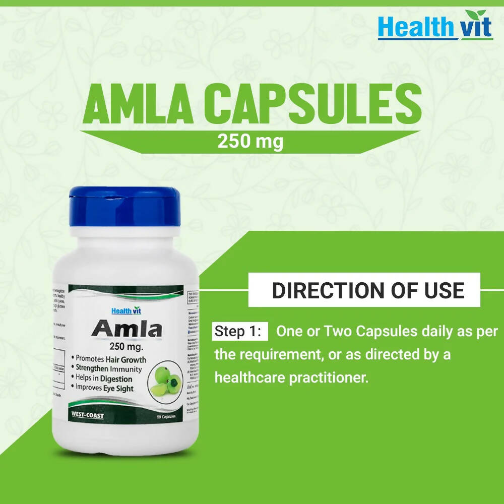 Healthvit Amla Capsules - Distacart