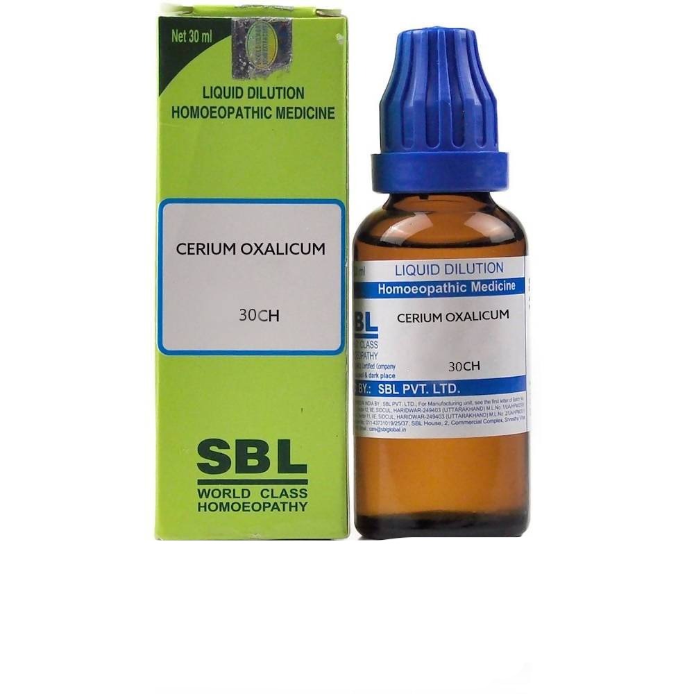 SBL Homeopathy Cerium Oxalicum Dilution