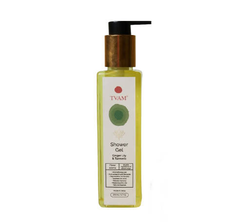 Tvam Tvam Ginger Lily & Turmeric Shower Gel - Distacart
