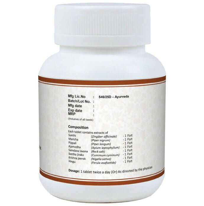 Dr. Jrk's Hingvastaka Churna Tablets - Distacart