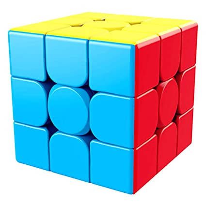 3x3x3 High Speed Stickerless Magic Puzzle Cube - Distacart