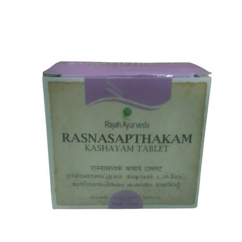 Rajah Ayurveda Rasnasapthakam Kashayam Tablets - Distacart