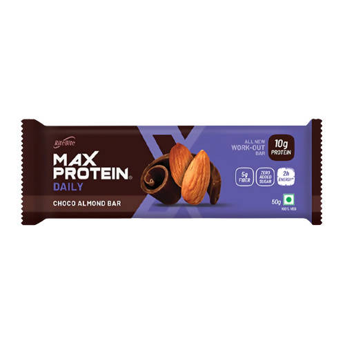 RiteBite Max Protein Daily Choco Almond Bar - Distacart