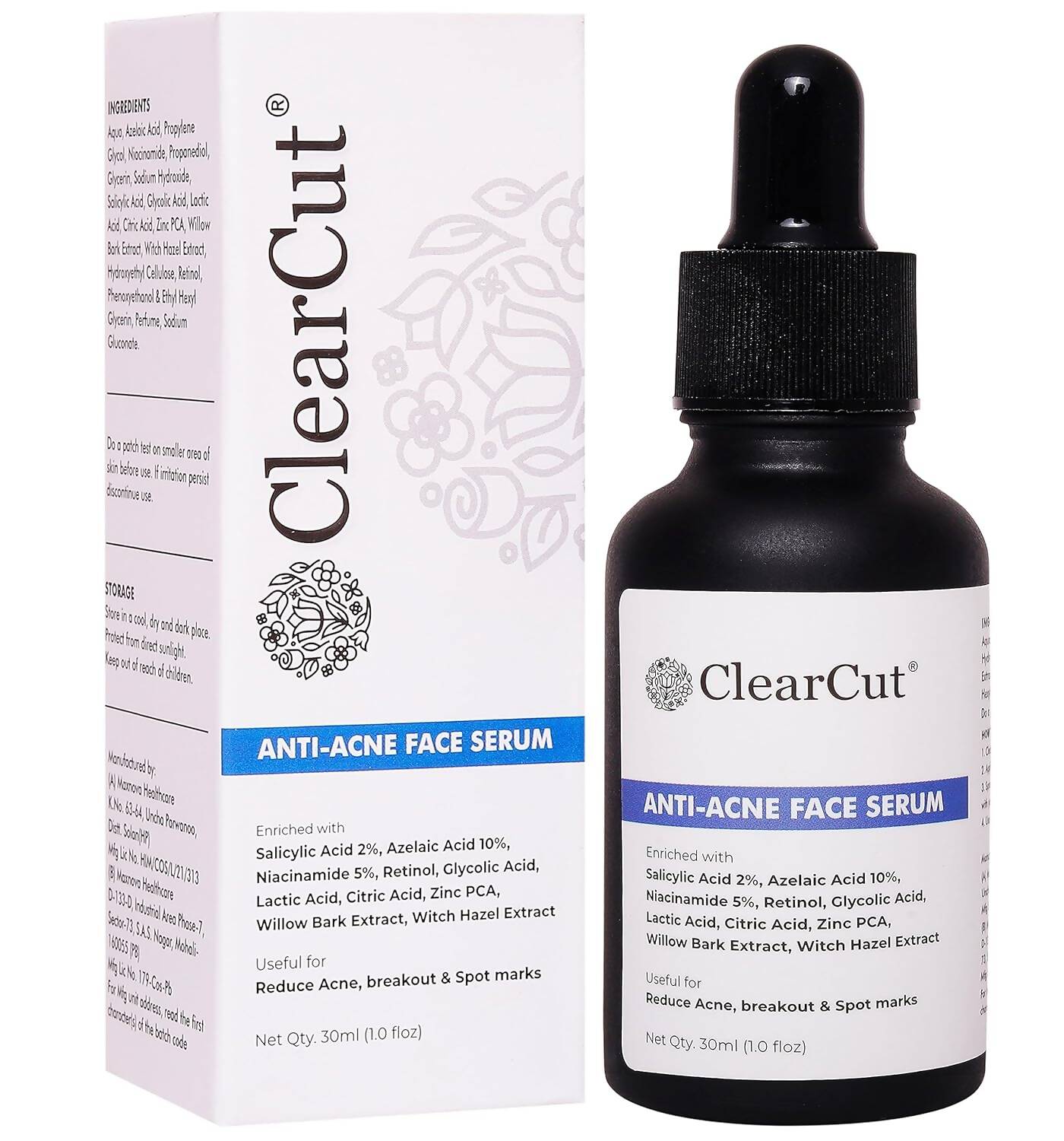 ClearCut Anti-Acne Face Serum - Distacart