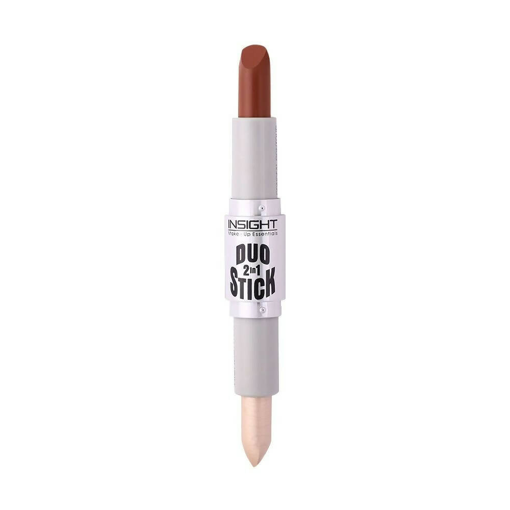 Insight Cosmetics Duo Stick Contour + Highlighter - 02 Coffee - Distacart
