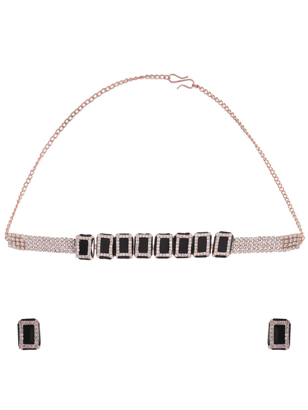 VOJ Women Gold Color stainless steel Jewellery Set - Distacart